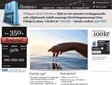 Tablet Screenshot of dagensdeal.nu